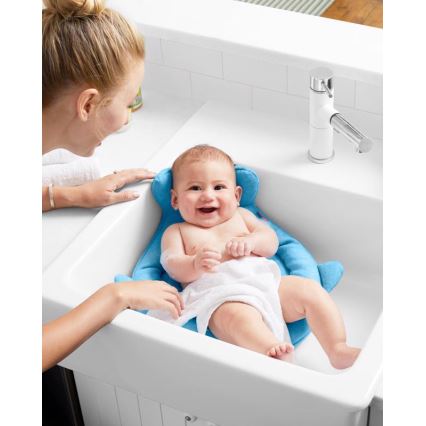 Skip Hop - Badematte MOBY blau