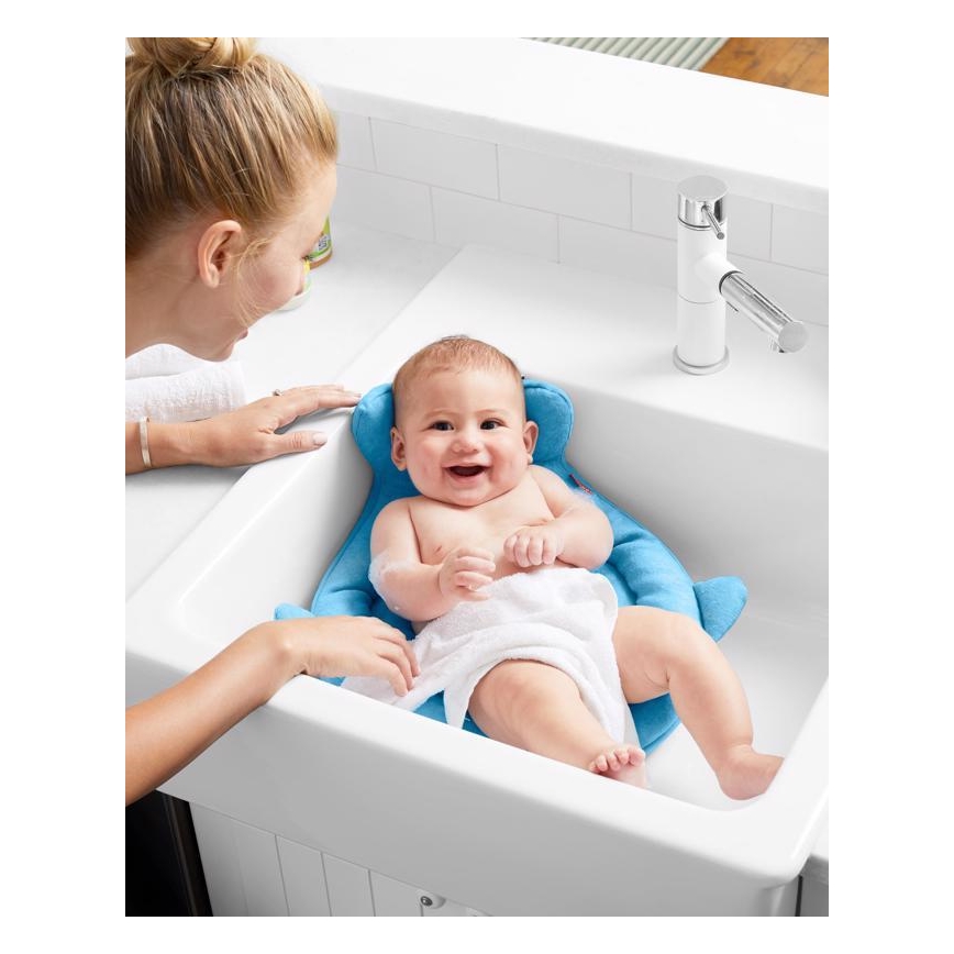 Skip Hop - Badematte MOBY blau