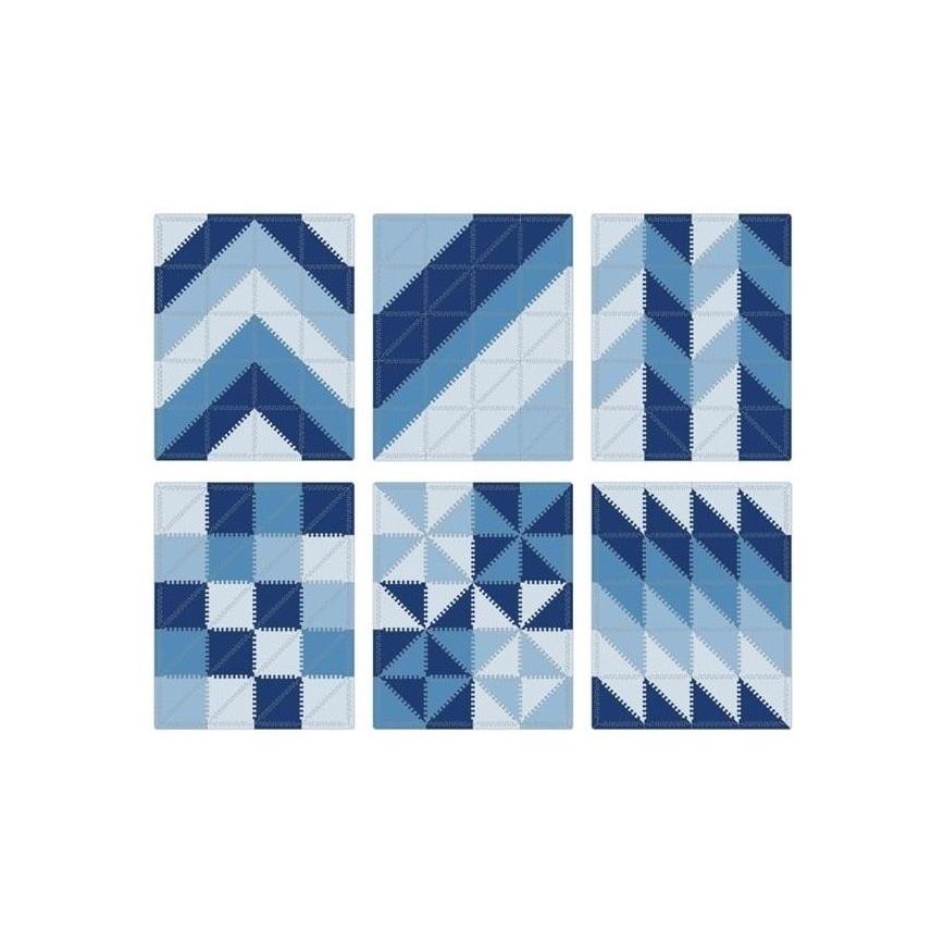 Skip Hop – Schaumstoffpuzzle 72 Stück blau