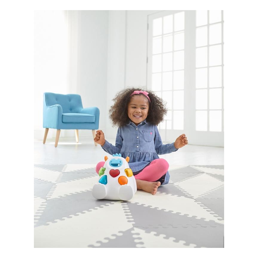 Skip Hop - Schaumstoffpuzzle 72teilig grau/beige