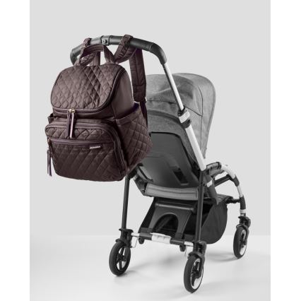 Skip Hop - Wickelrucksack für den Kinderwagen FORMA Schokolade