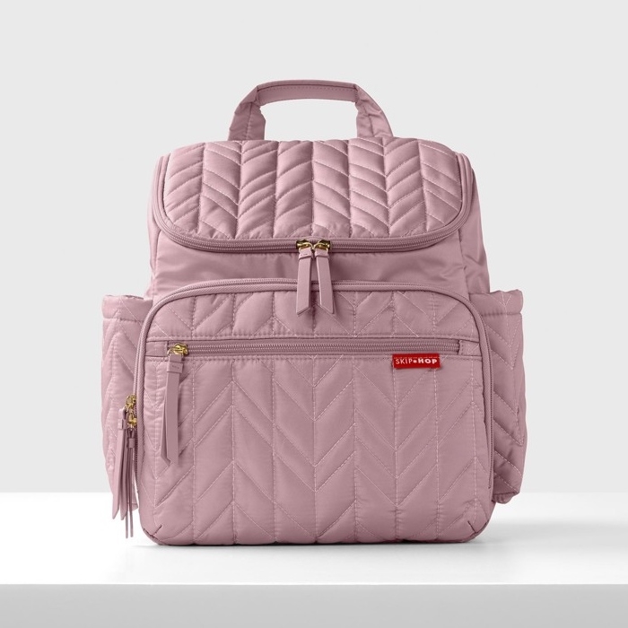 Skip Hop - Wickelrucksack für Kinderwagen FORMA Muave Mist