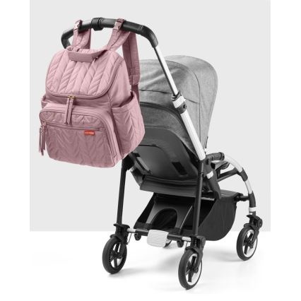 Skip Hop - Wickelrucksack für Kinderwagen FORMA Muave Mist