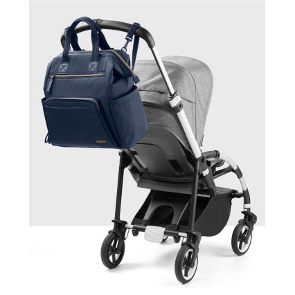 Skip Hop - Wickelrucksack für den Kinderwagen MAINFRAME Midnight Navy