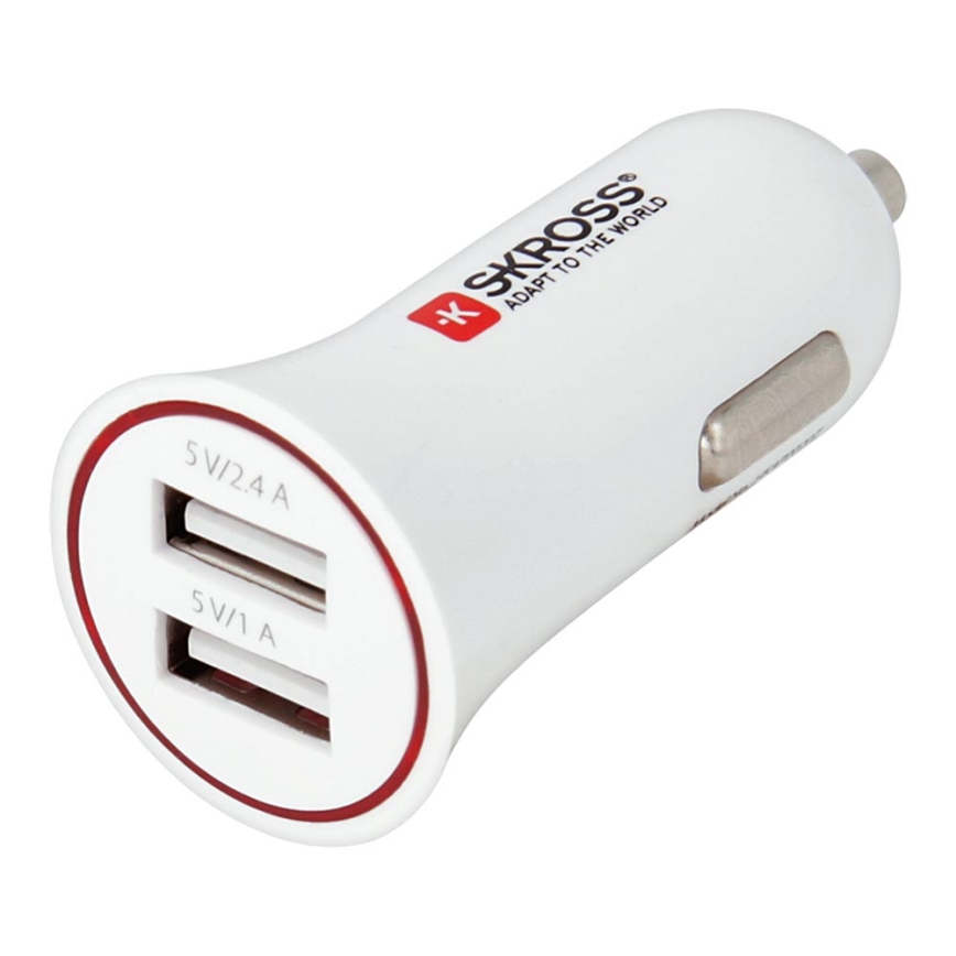 SKROSS - Autoladegerät 2xUSB/3400mA/12-24V/5V