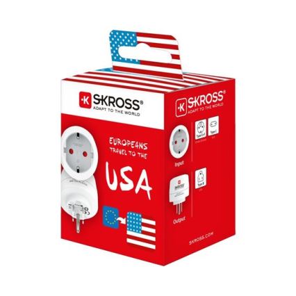 SKROSS - Reiseadapter USA 15A