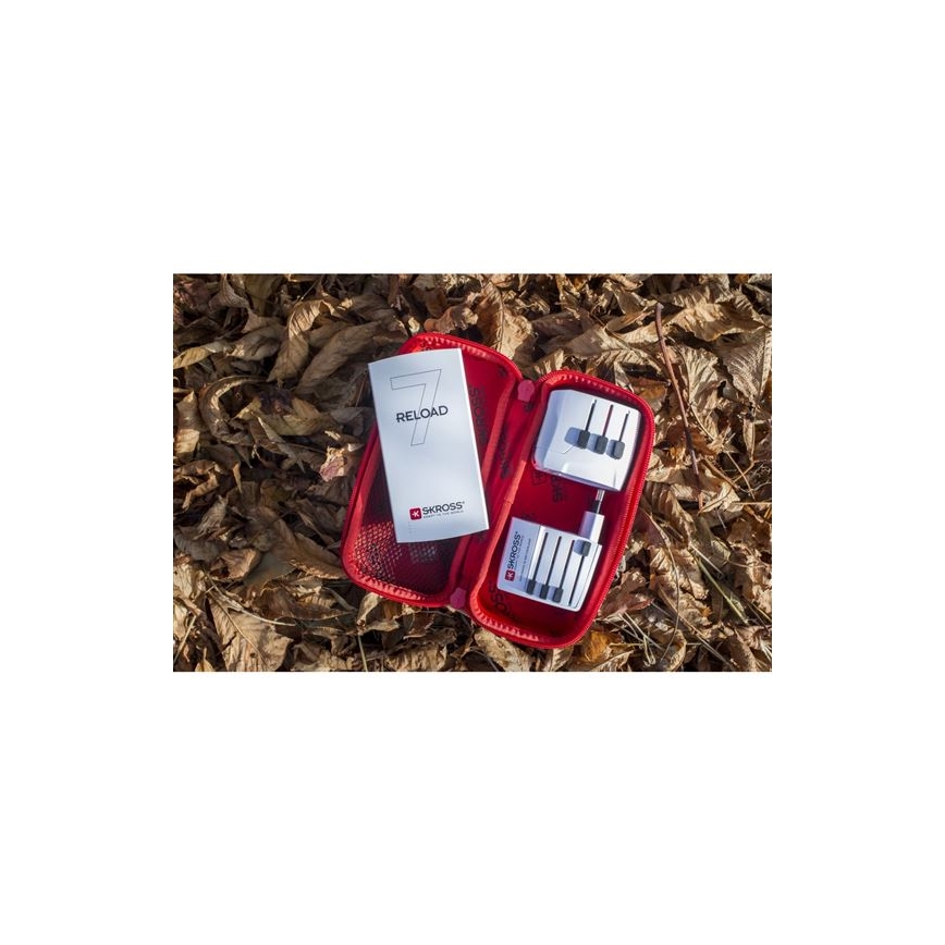 Reiseadapter MUV USB AC USB A+C 15W