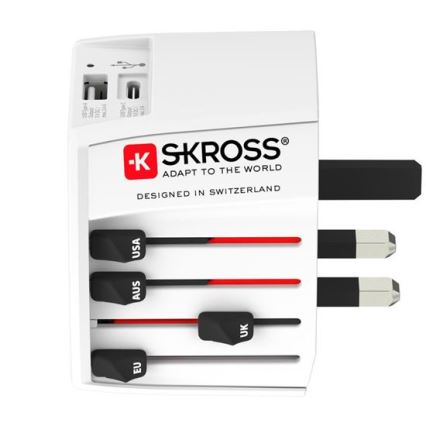 Reiseadapter Typ M für Südafrika, Afrika und den Nahen Osten