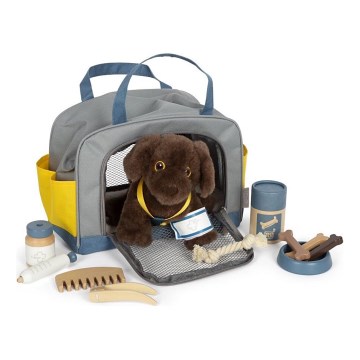 Small Foot - Plüschhund mit Pflege-Kit