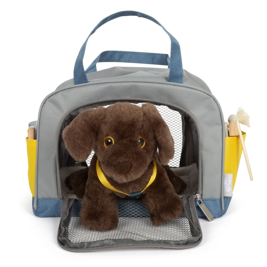 Small Foot - Plüschhund mit Pflege-Kit