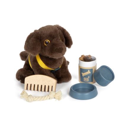Small Foot - Plüschhund mit Pflege-Kit