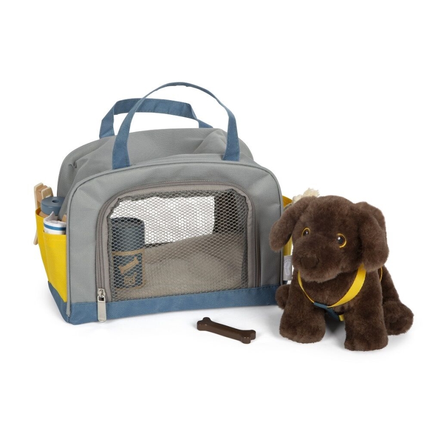 Small Foot - Plüschhund mit Pflege-Kit