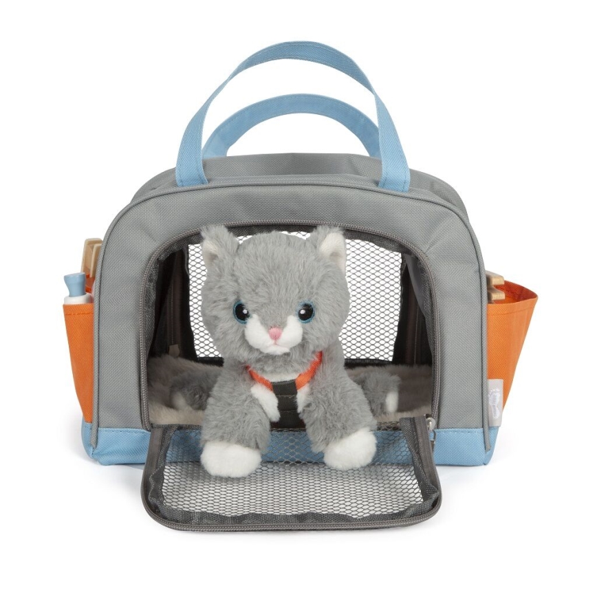 Small Foot - Plüschkatze mit Pflege-Kit
