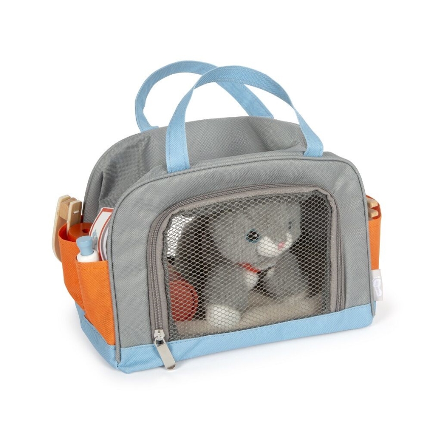 Small Foot - Plüschkatze mit Pflege-Kit