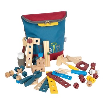 Small Foot - Rucksack mit Werkzeug Werkstatt