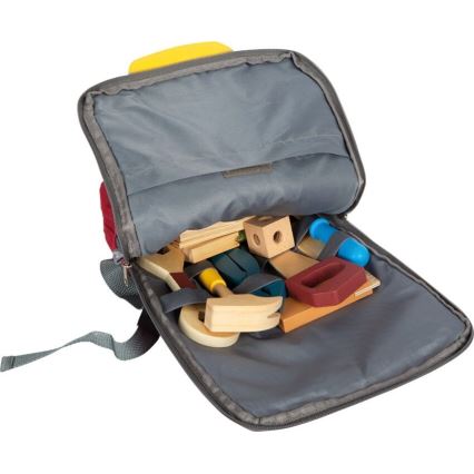 Small Foot - Rucksack mit Werkzeug Werkstatt