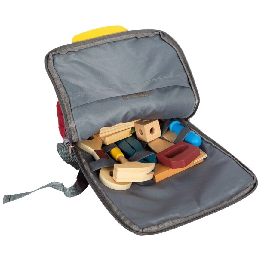 Small Foot - Rucksack mit Werkzeug Werkstatt