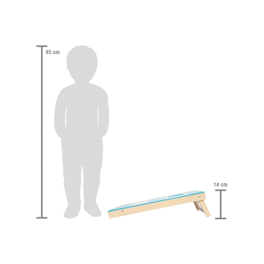 Small Foot - Spiel 2-in-1 Cornhole und Tischhockey Active