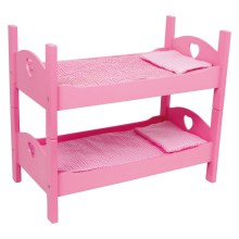 Small Foot - Stockbett für Puppen rosa