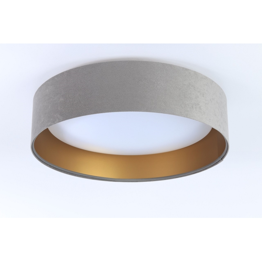 LED Dimmbares Deckenleuchte SMART GALAXY LED/24W/230V Ø 44 cm Grau/Gold 3000-6500K + Fernbedienung