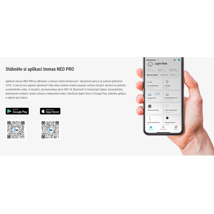 Smart Kamera für den Außenbereich RJ45 Wi-Fi/HD 1080p Tuya