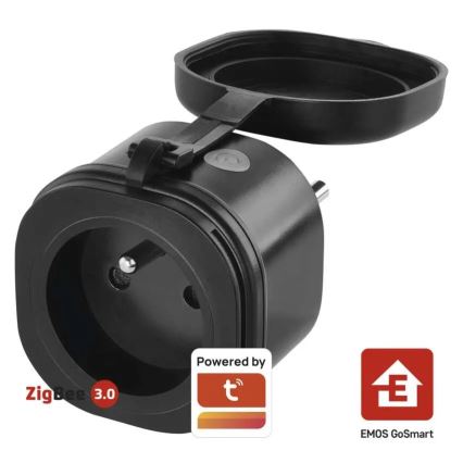 Smart-Outdoor-Steckdose GoSmart 3680W/230V/16A Tuya IP44
