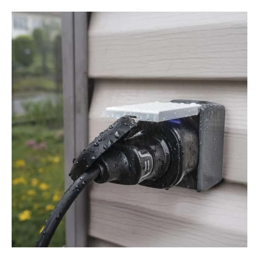 Smart-Outdoor-Steckdose GoSmart 3680W/230V/16A Wi-Fi Tuya IP44