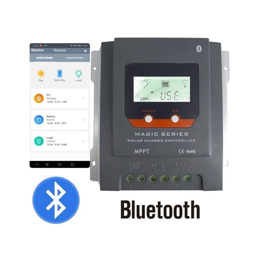 Smart-Solarladeregler MPPT 12-24V/20A IP32