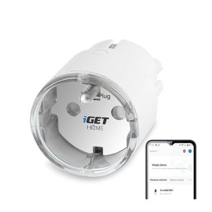 Smart-Steckdose mit Verbrauchsmessung 3680W/230V Wi-Fi