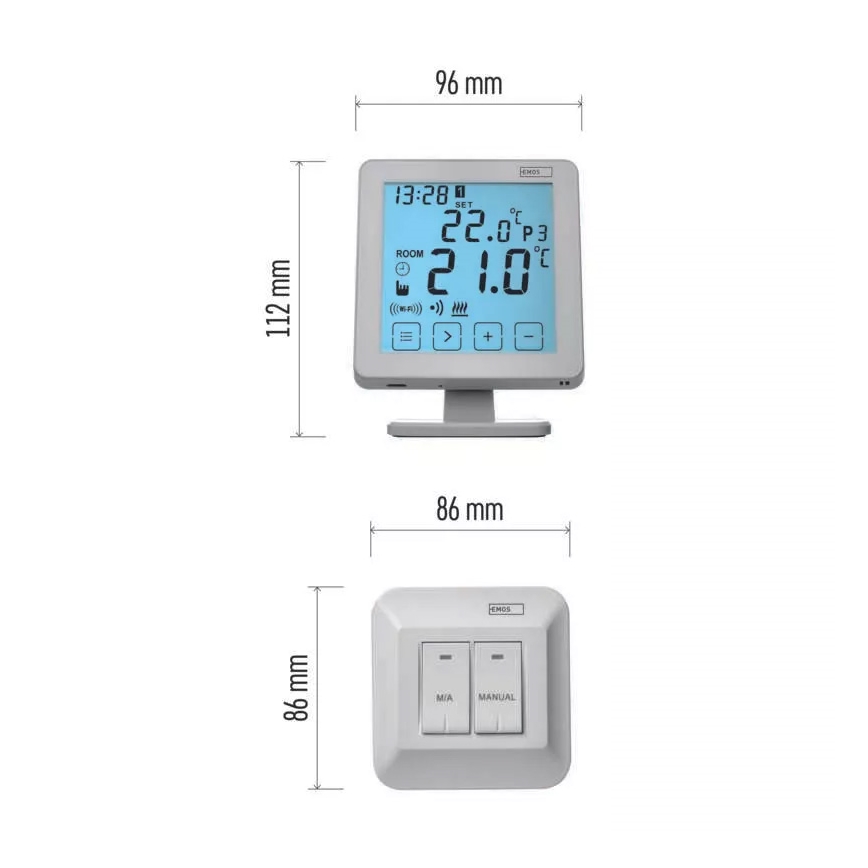Smart thermostat 230V Wi-Fi