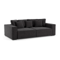 Sofa BOLZANO schwarz