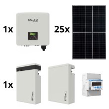 Solar-Kit: SOLAX Power - 10kWp RISEN + 10kW SOLAX Wechselrichter 3f + 11,6 kWh Batterie