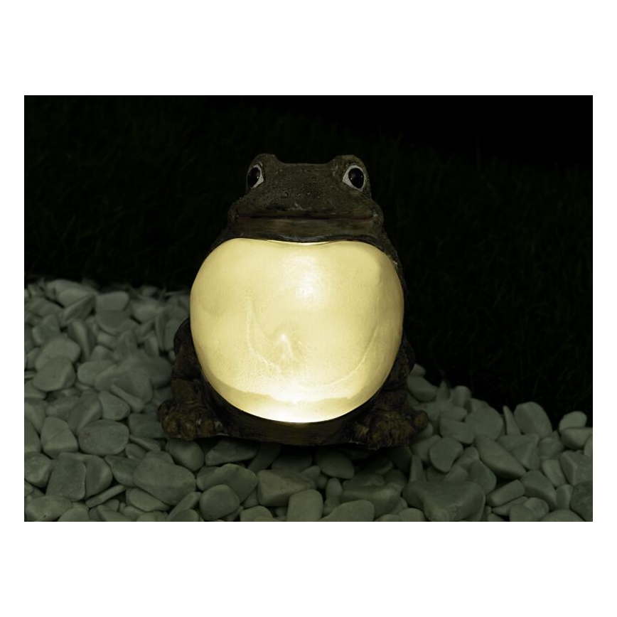 EGLO 90701 - Solární osvětlení žabka 2xLED/0,024W zelená