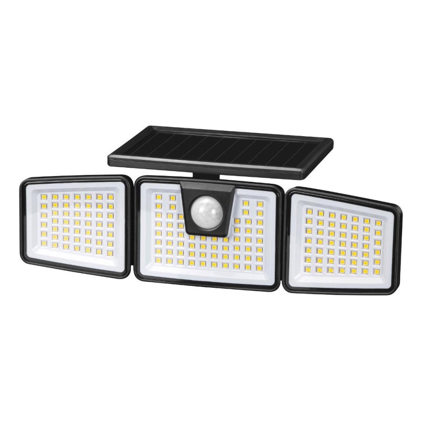 Solar-LED-Strahler mit Sensor LED/6,5W/3,7V 1200 mAh IP44
