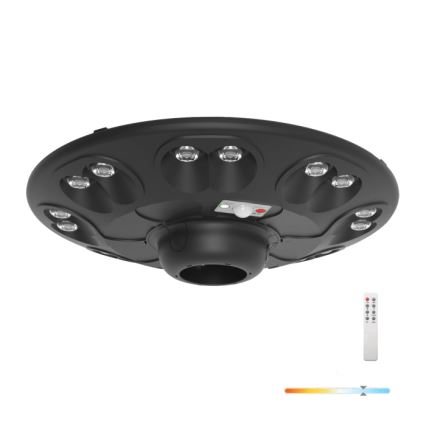 Solar LED Straßenlampe mit Sensor LUVIA LED/15W/3,2V 6500K IP54 5400 mAh + Fernbedienung