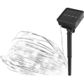 Solar-Lichterkette 120xLED/2,4W/1,2V 12m IP44 600 mAh kaltweiß