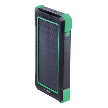 Solar-Powerbank Power Delivery 10000mAh/10W/5V schwarz