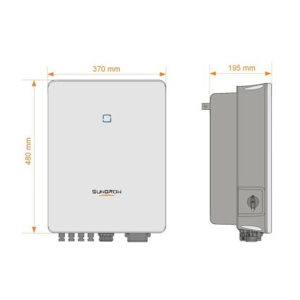 Solar-Wechselrichter SUNGROW SG5.0RT 5000W IP65