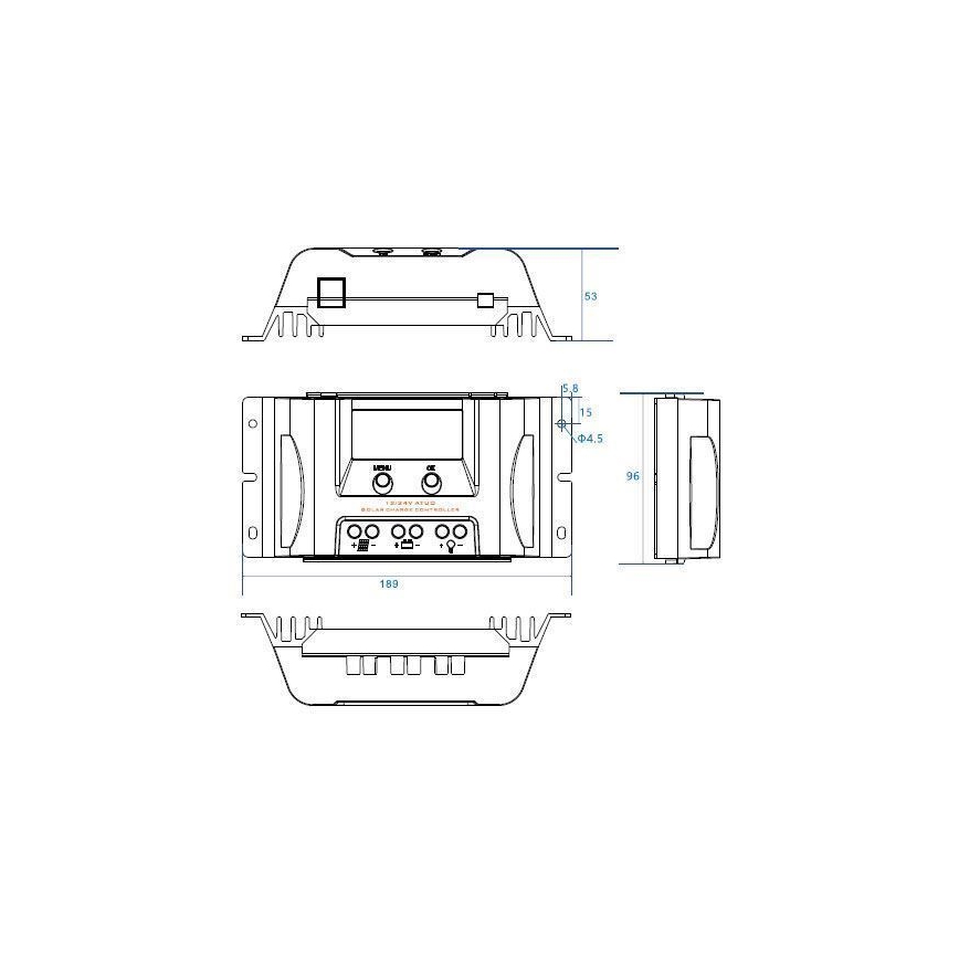 Solarregler MPPT MT1550EU 12V/15A