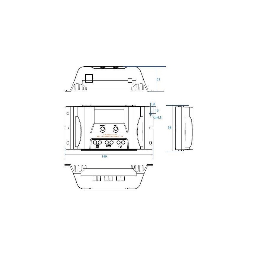 Solarregler MT1050EU 12V/10A + USB