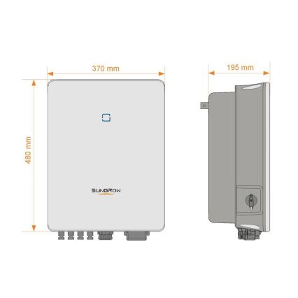 Solarwechselrichter SUNGROW SG8.0RT 8000W IP65