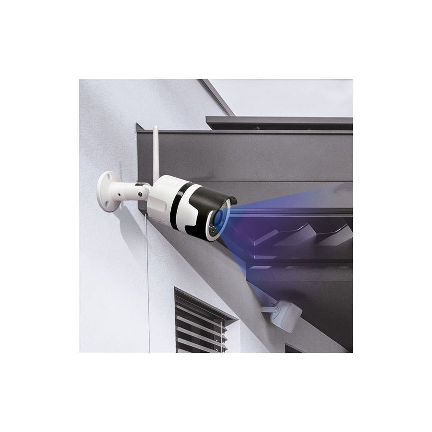 Solight 1D73 - LED Outdoor IP-Kamera 36xLED/12V/1A IP66, Adapter
