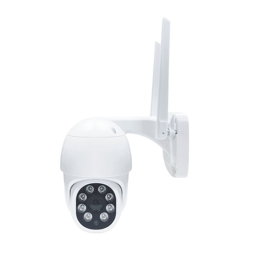 Außenkamera mit Sensor, Schutzart IP65, Wi‑Fi‑Unterstützung und Tuya‑Kompatibilität