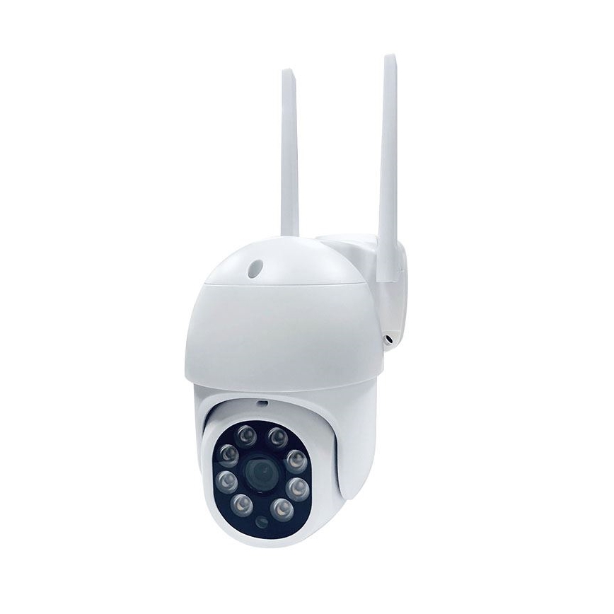 Außenkamera mit Sensor, Schutzart IP65, Wi‑Fi‑Unterstützung und Tuya‑Kompatibilität