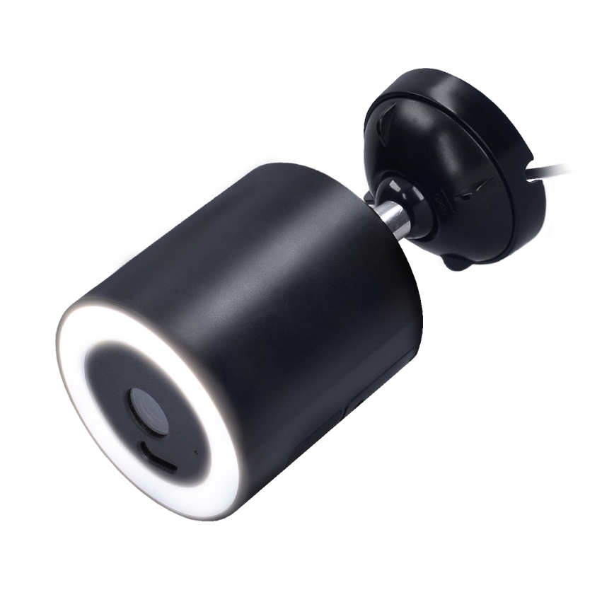 LED-Außenkamera mit integrierter Beleuchtung 12V 1536p IP65