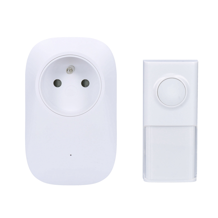 Kabellose Steckdosen-Türklingel 230V IP55