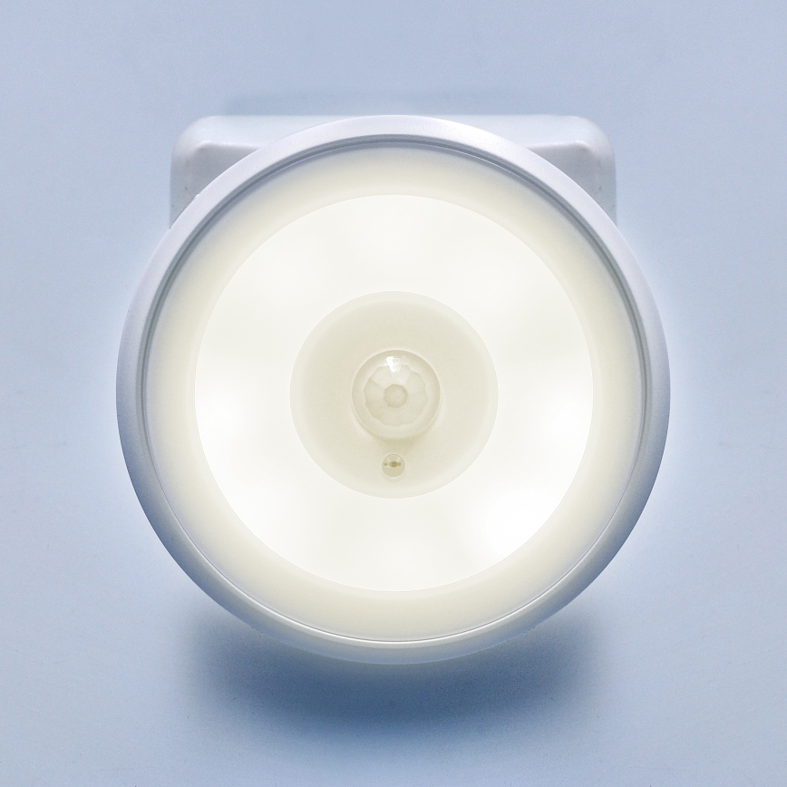 Kabellose Türklingel mit LED-Beleuchtung und Bewegungssensor für 230V-Steckdose IP55