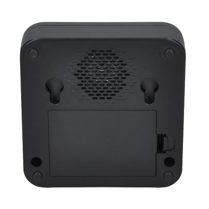 Kabellose batteriebetriebene Türklingel 3V/3xAAA IP56 schwarz