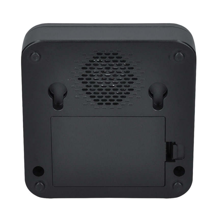Kabellose batteriebetriebene Türklingel 3V/3xAAA IP56 schwarz