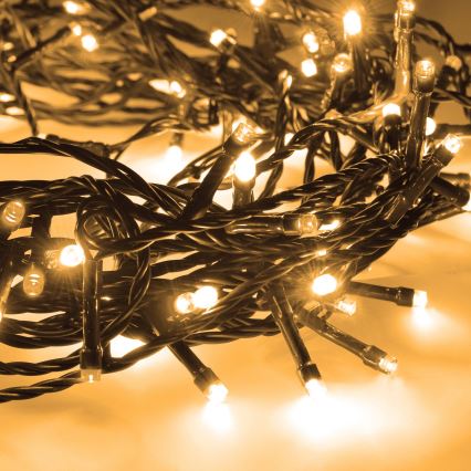 LED Weihnachtskette 300xLED/8 Funktionen 35m IP44 warmweiß